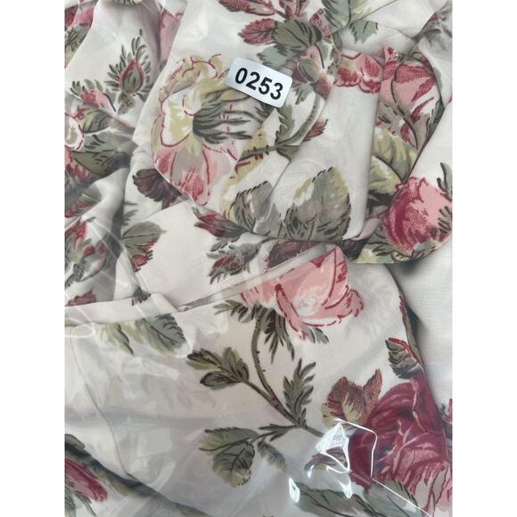 Vintage Blondie and Me Dress 11/12 Cottagecore Floral Prairie Midi Romantic 80s - Picture 12 of 12